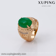 14672 xuping joyería 18k chapado en oro moda nuevos diseños anillo para las mujeres